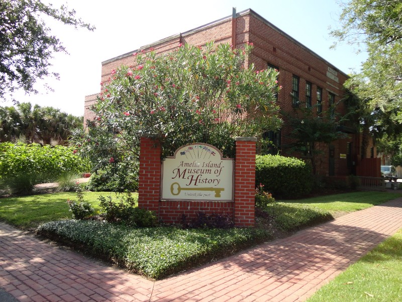 Entrance to Amelia Island Museum of History