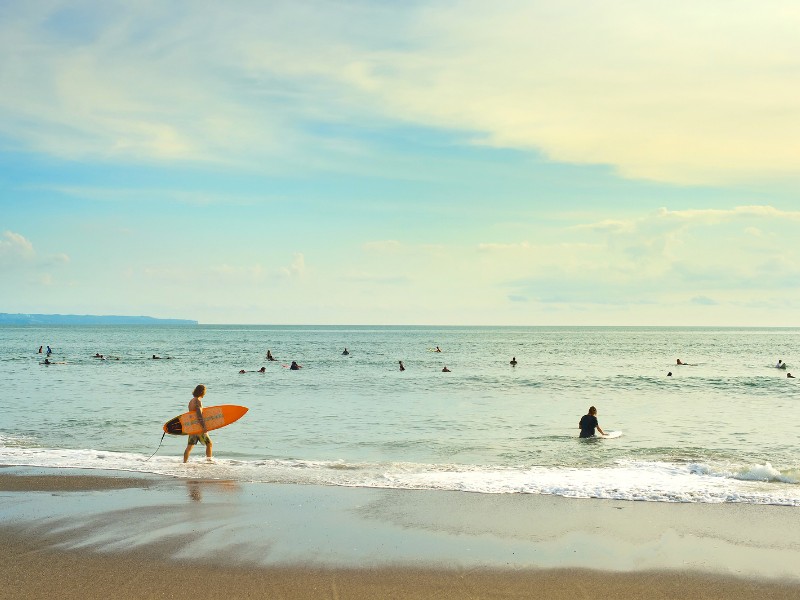 Canggu Beach, Bali Island