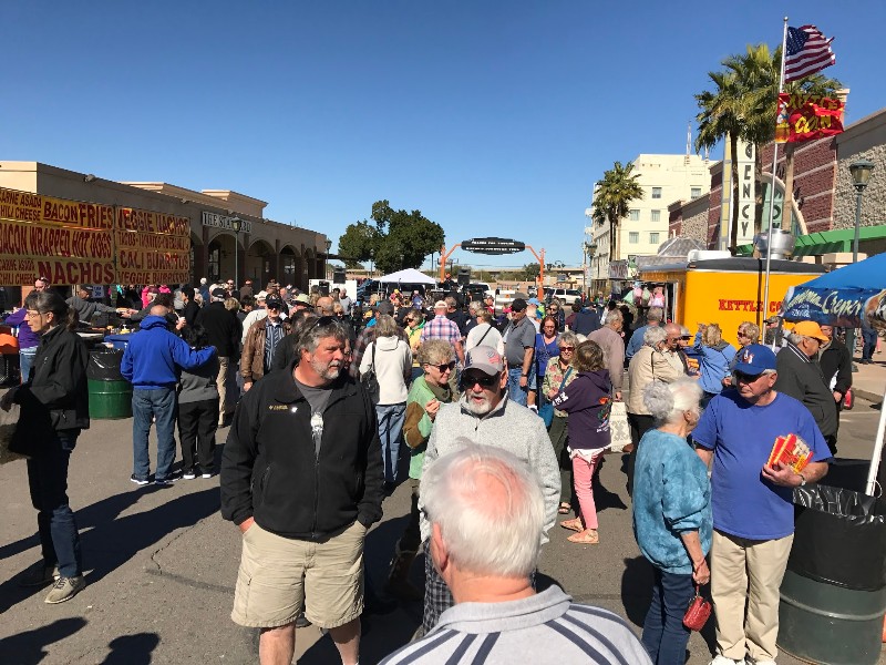 Street festival in Yuma