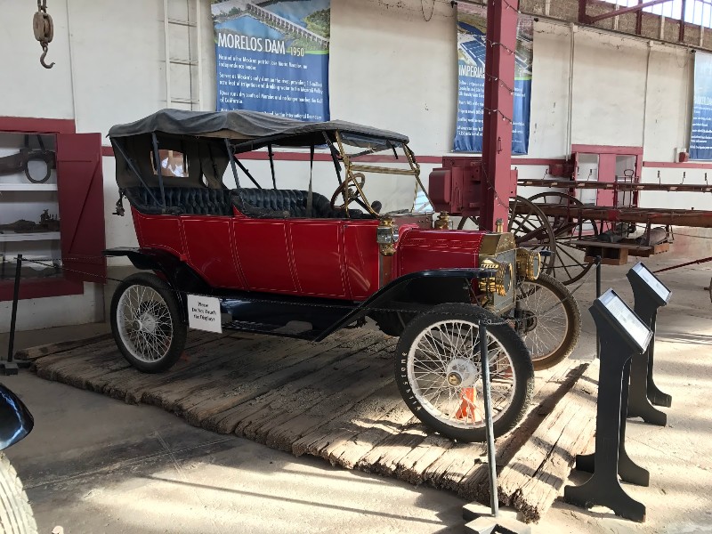 Displays at Quartermaster Depot Park in Yuma