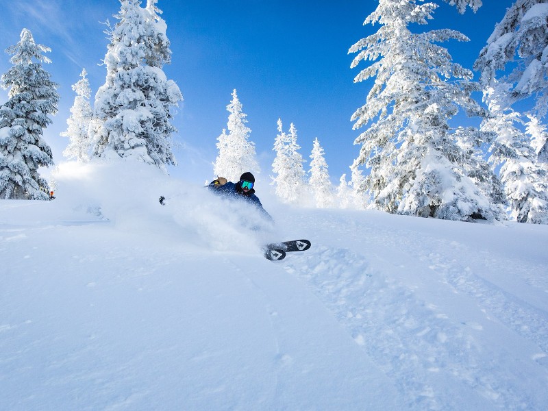 Skiing at Mt. Hood Skibowl