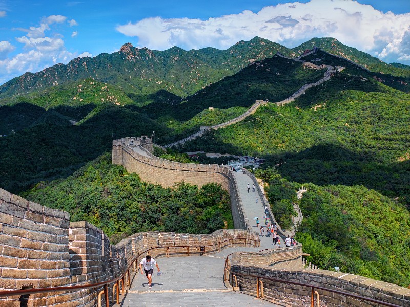 Hiking the Great Wall of China