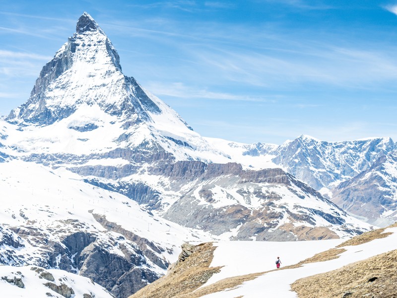 The majestic Matterhorn mountain