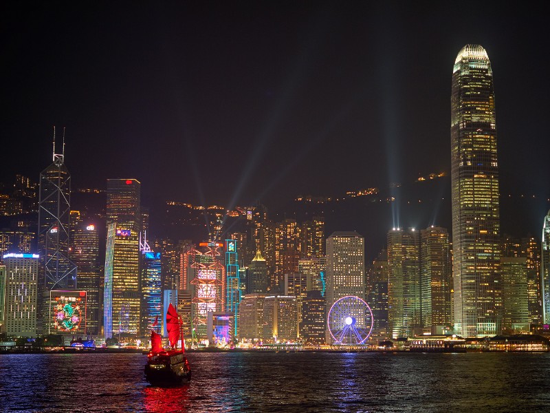 Victoria Harbour from Tsim Sha Tsui