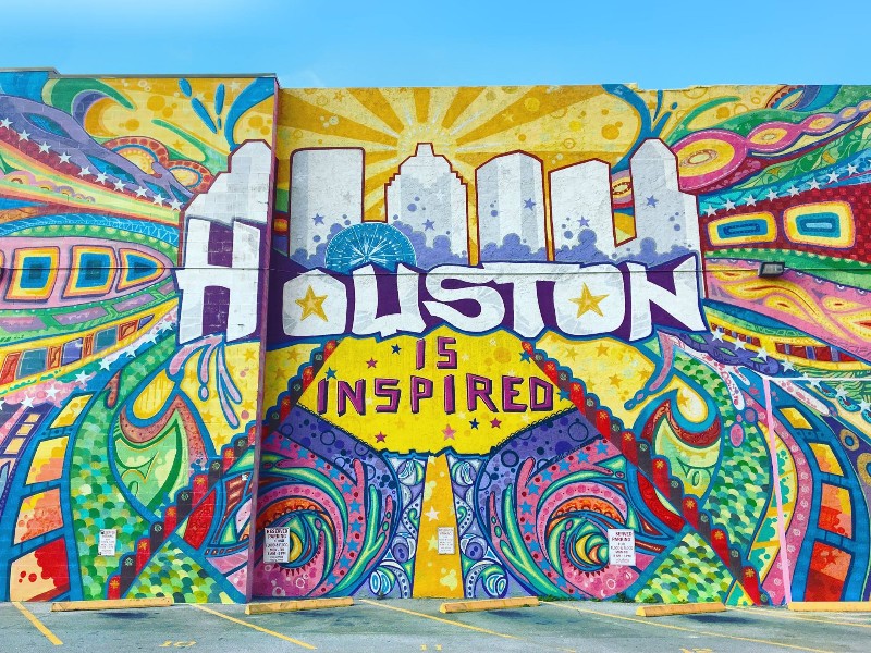 “Houston Is Inspired” Mural
