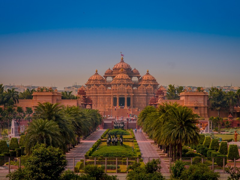 Akshardham Temple in New Delhi