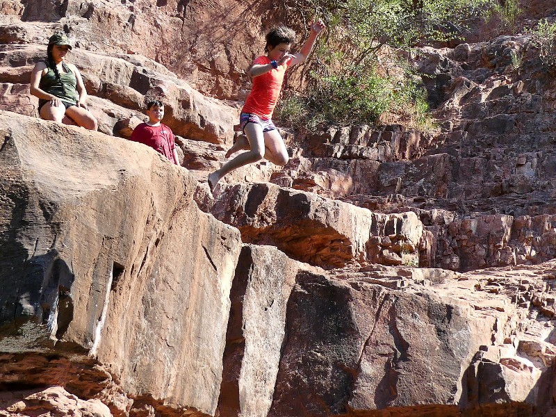 Taking a leap at Grasshopper Point