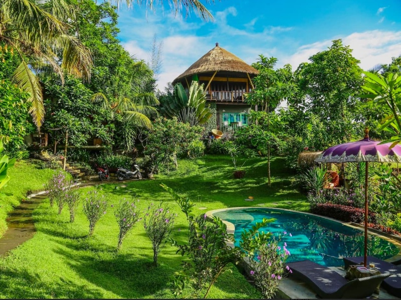 Balian Treehouse with Beautiful Pool