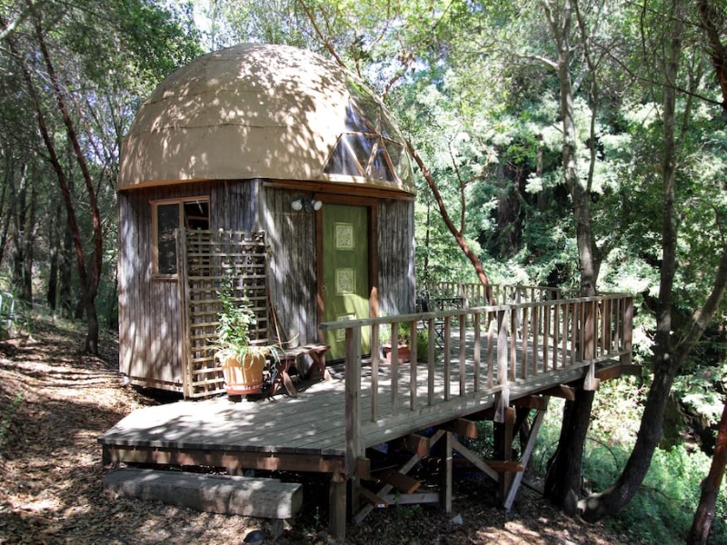 Mushroom Dome Cabin