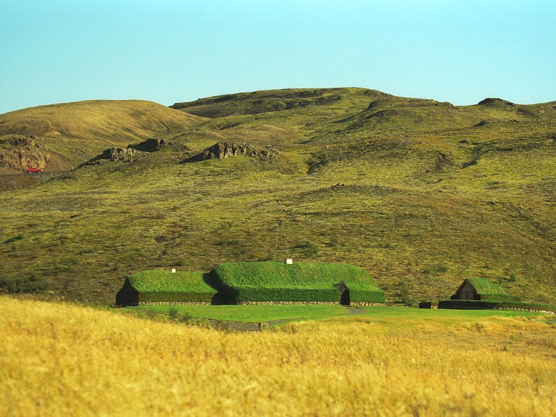 Þjóðveldisbærinn Stöng Viking farmstead, Iceland