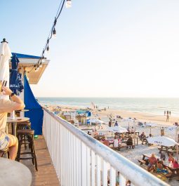 beach views at Caddy’s on the Beach