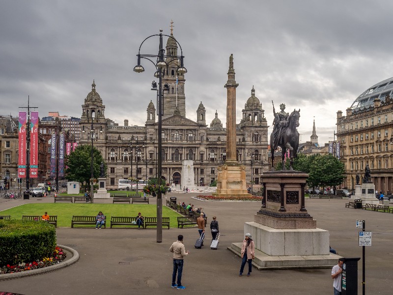 George Square, Glasgow, Scotland