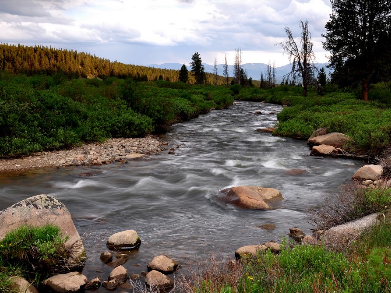 Upper Arkansas River near Leadville, Colorado