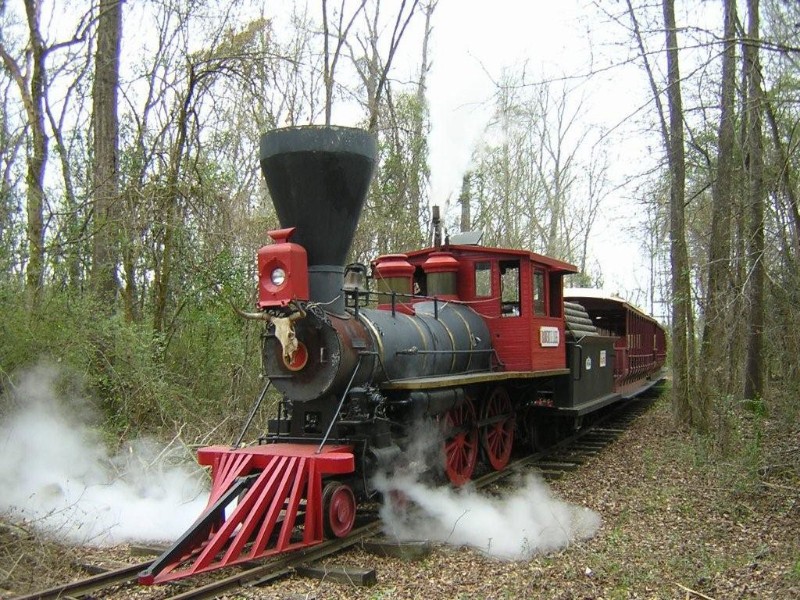 Train ride on the Historic Jefferson Railway