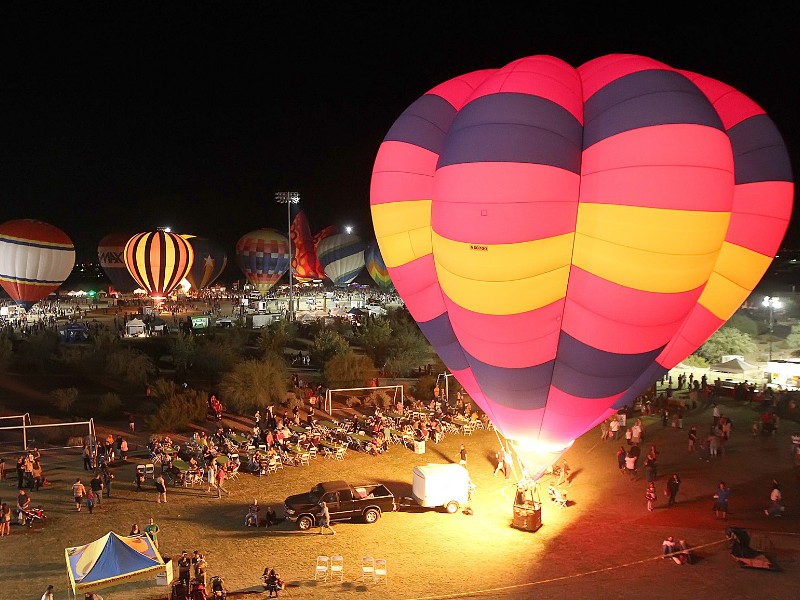 Spooktacular Hot Air Balloon Festival, Scottsdale