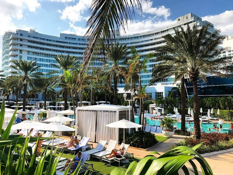 Pool at  Fontainebleau Miami Beach