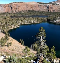 alpine lakes in the June Lake area