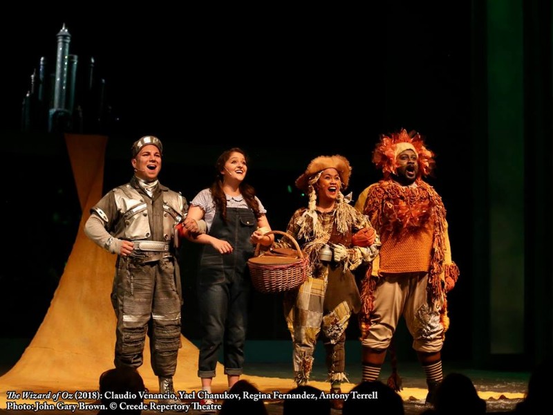 Performers at the Creede Repertory Theatre