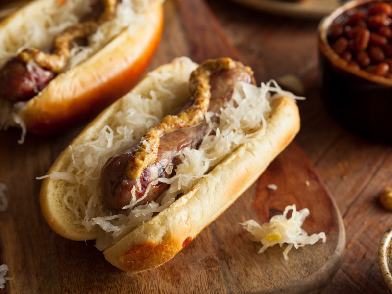 Bratwurst at Oktoberfest