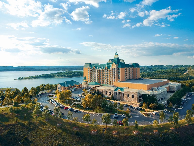 The Chateau on the Lake Resort Spa and Convention Center is the only 4-diamond resort in Branson.