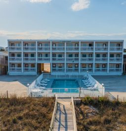 exterior of Sand Dunes Motel