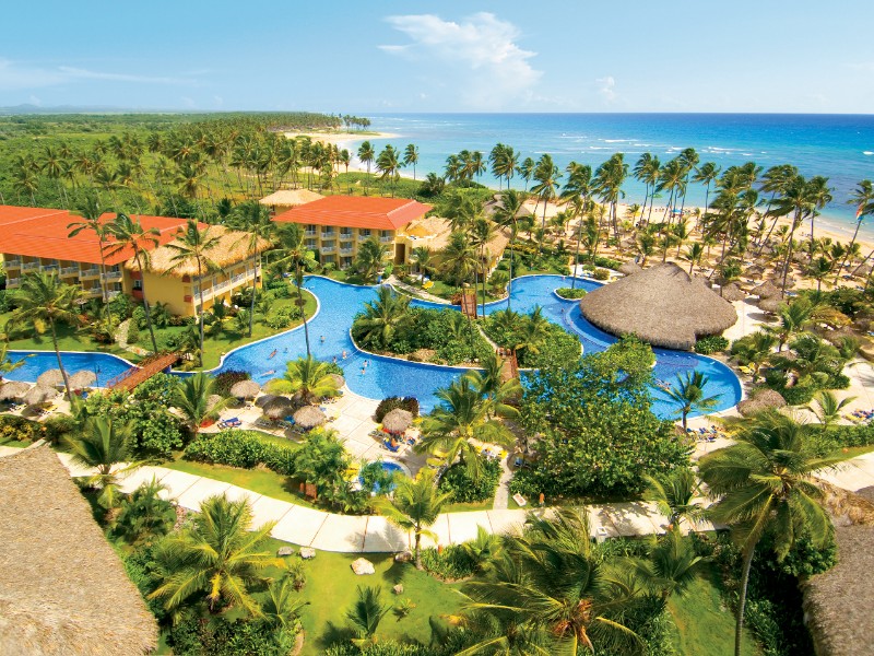 Aerial view of Dreams Punta Cana, Dominican Republic