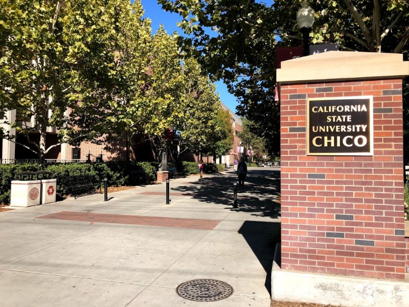 University campus in Chico California