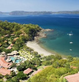 aerial view of secrets papagayo costa rica