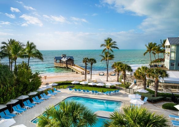 pool area at The Reach Key West