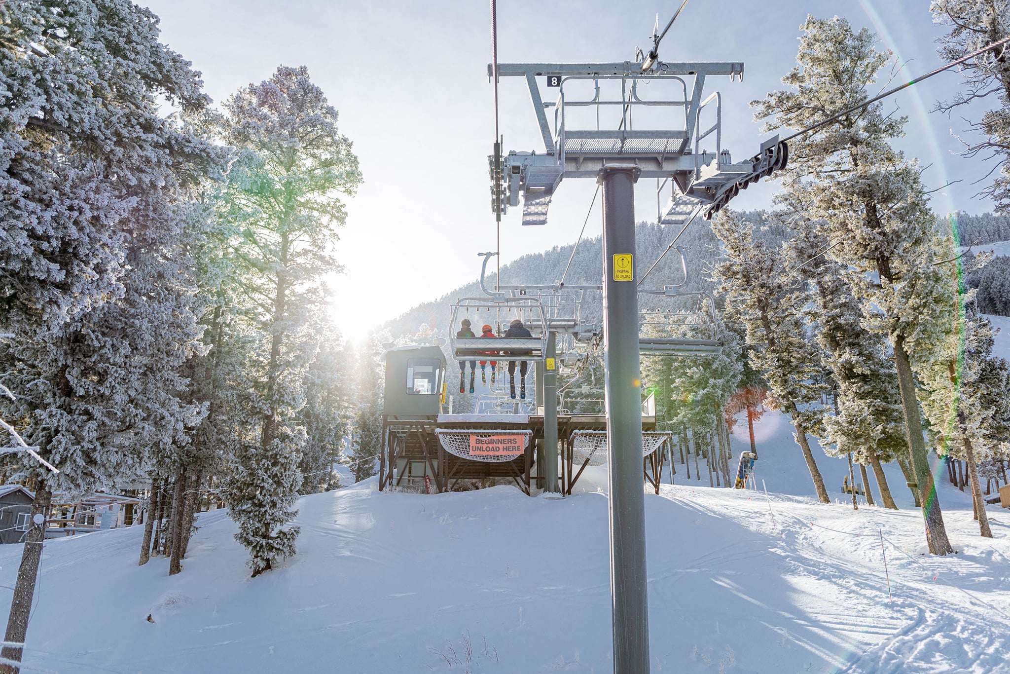 Chairlift at Snow King Mountain