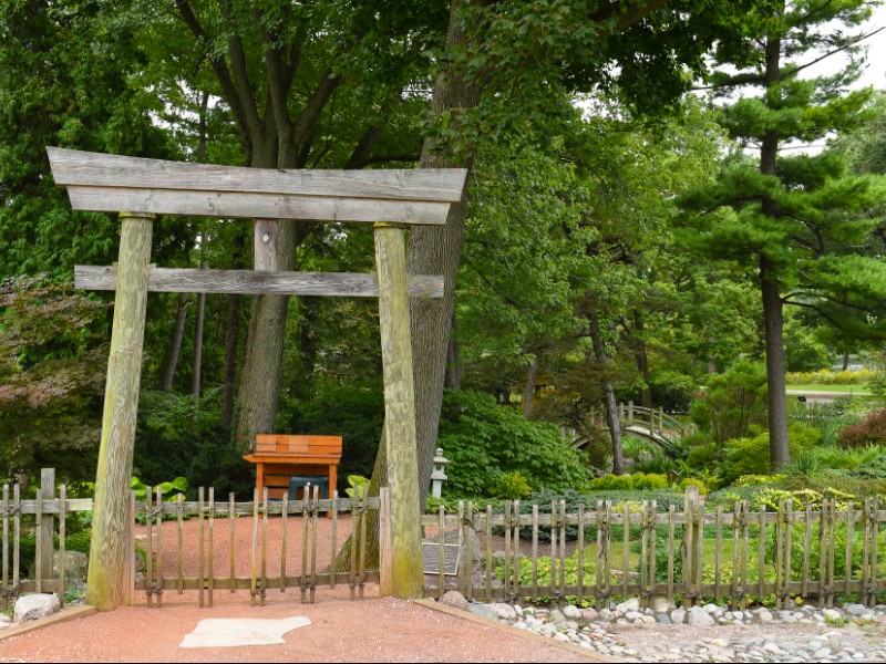 Fabyan Japanese Tea Garden in Geneva, Illinois