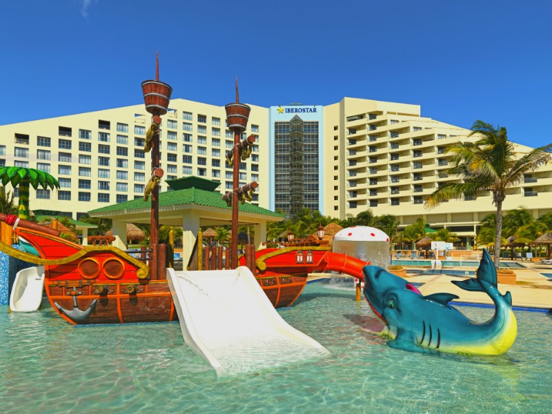 water park at Iberostar Cancun