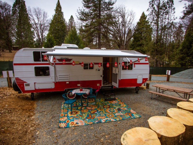 Riverside Retro at Inn Town Campground, Nevada City