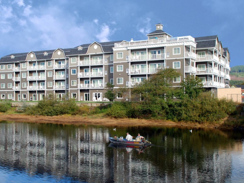 Water view at Rivertide Suites