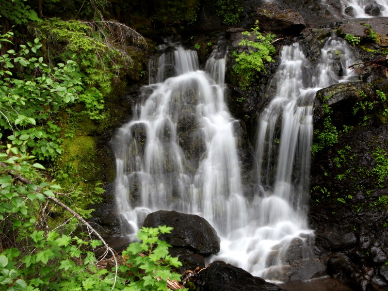 Myrtle Falls, Mount Rainier National Park, Washington