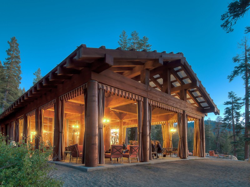 Dining Pavilion At Sequoia High Sierra Camp 