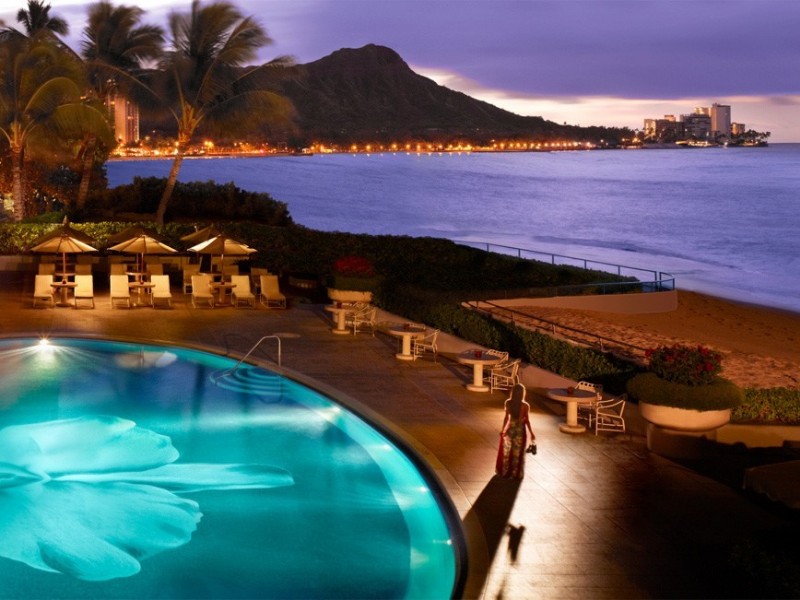 Halekulani Hotel Waikiki Beach, Oahu