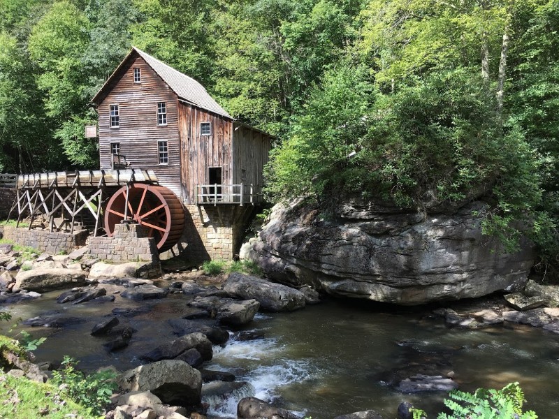 Babcock State Park mill scene