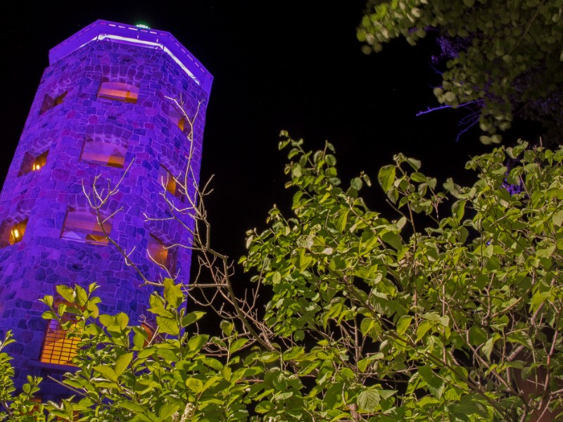 Enger Tower, tourist destination and scenic view in Duluth