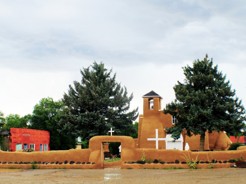 San Francisco de Asis Mission Church in Taos