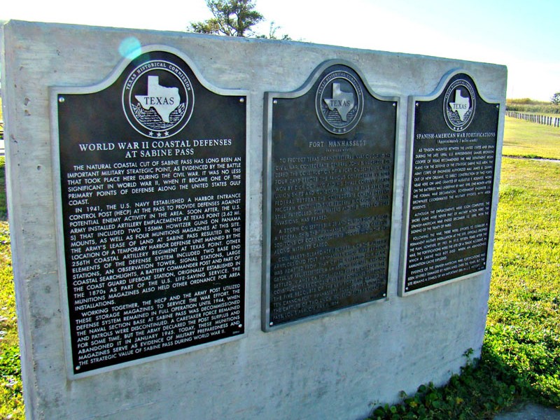 abine Pass Battleground State Historic Site in Port Arthur, TX