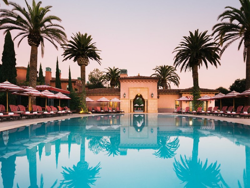 Swimming pool at Fairmont Grand Del Mar, San Diego