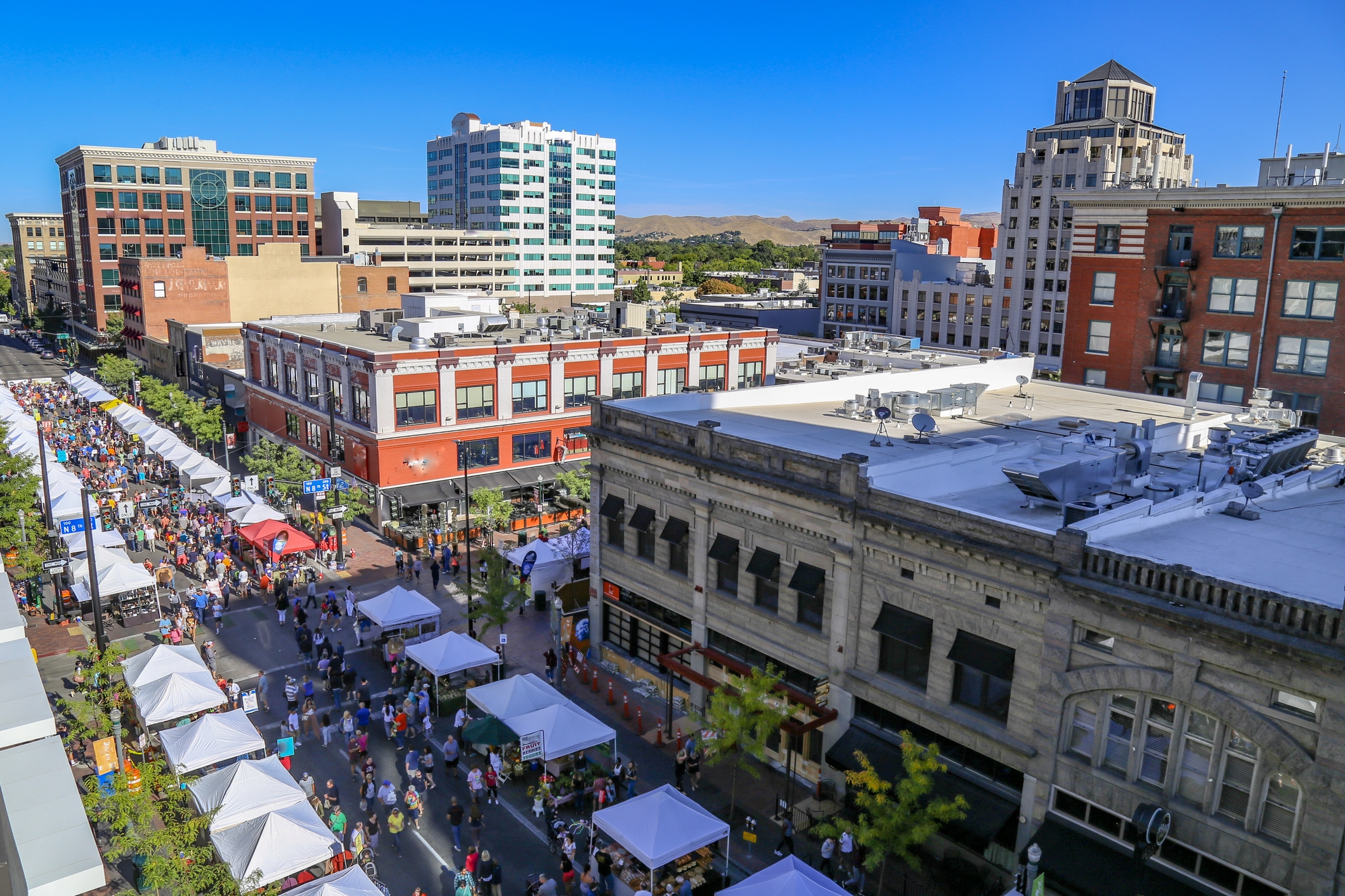 Downtown Boise, Idaho Farmer's Market