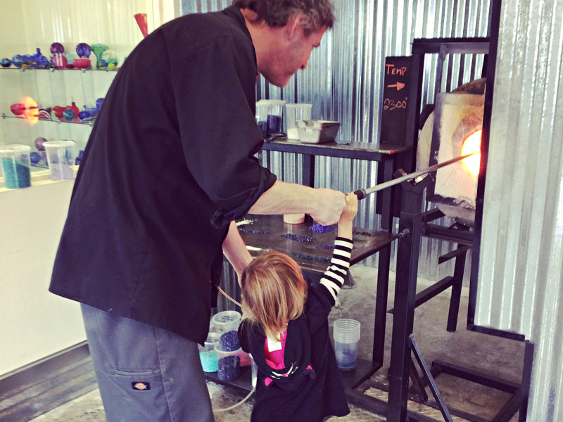 Glass Blowing Class