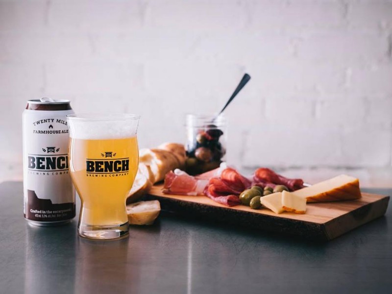 Bench Brewing Company at Brux House, Hamilton, Ontario