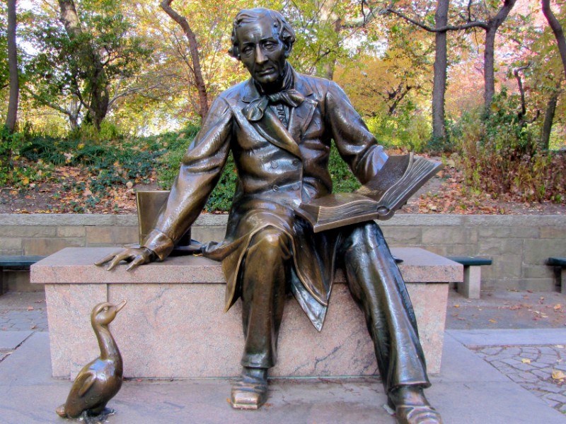 Hans Christian Andersen statue