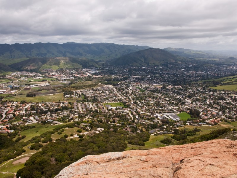 San Luis Obispo from Bishop's Peak