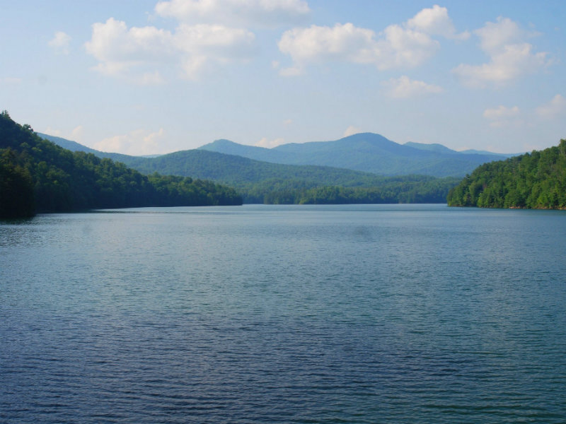 Hiawassee Dam Area