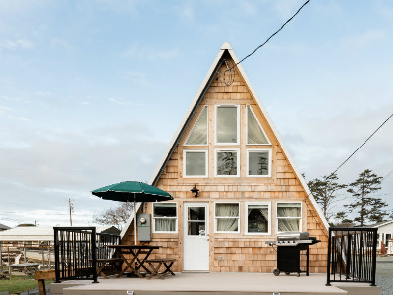 Renovated A-Frame Just Steps from the Beach