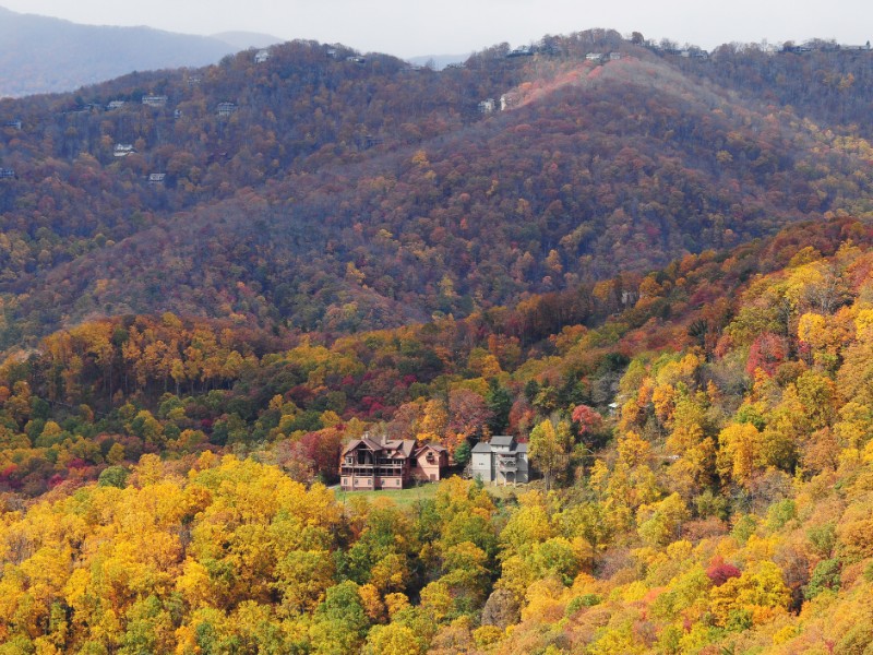 Blowing Rock overlook, Blue Ridge Parkway